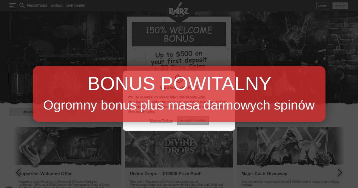 Barz Casino Polska - Gry Online | Bonusy i Wypłaty
